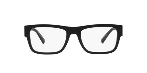 prada vpr 05n 1ab-1o1 135|Prada VPR15Y Rectangle Glasses .